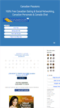 Mobile Screenshot of canadianpassions.com